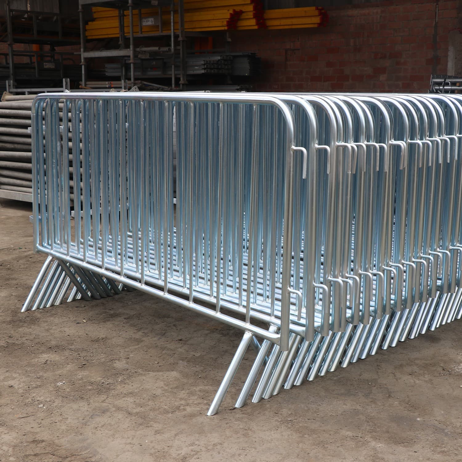 VALLA ESTANDAR 2500 P - Tubo natural e. galvanizado 250 x 120cm - 2